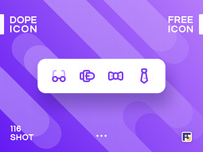 Dopeicon - Icon Showcase 116 animation app belt branding design dope dopeicon flat freebies icon illustration logo tie type typography ui ux vector web website