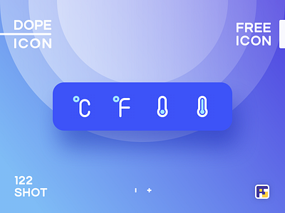 Dopeicon - Icon Showcase 122 animation app branding design dope dopeicon flat freebies icon illustration logo top 4 typography ui ux vector weather weather icon web website