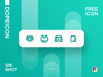 Dopeicon - Icon Showcase 126 2019 animation app branding c4d design dope dopeicon flat freebies icon illustration logo top 4 typography ui ux vector web website