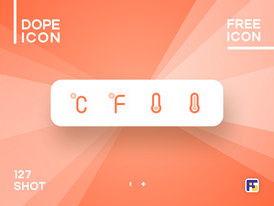 Dopeicon - Icon Showcase 127 2019 animation app branding design dope dopeicon flat freebies icon illustration logo top 4 typography ui ux vector weather icons web website