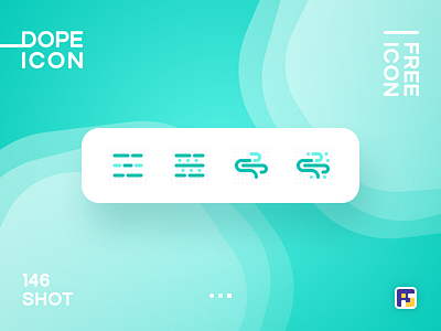 Dopeicon - Icon Showcase 146 animation app branding design dope dopeicon flat fog freebies icon illustration logo type typography ui ux vector web website wind