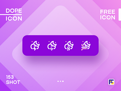Dopeicon - Icon Showcase 153 animation app branding design dope dopeicon flat freebies icon illustration logo night rain type typography ui ux vector web website
