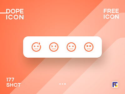 Dopeicon - Icon Showcase 177 animation app branding design dope dopeicon emoji emojis flat freebies icon illustration logo type typography ui ux vector web website