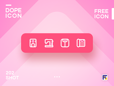 Dopeicon - Icon Showcase 202 animation app branding design dope dopeicon flat freebies icon illustration logo mobile print product design typography ui ux vector web website