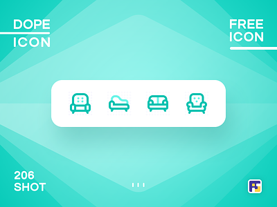 Dopeicon - Icon Showcase 206 animation app branding design dope dopeicon flat freebies icon illustration logo mobile print typography ui vector web design website