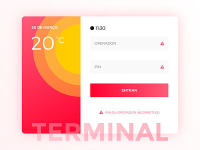 Login Terminal