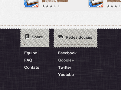 Footer Apptuts app footer