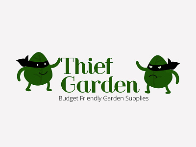 Thief Garden garden graphic design green logo
