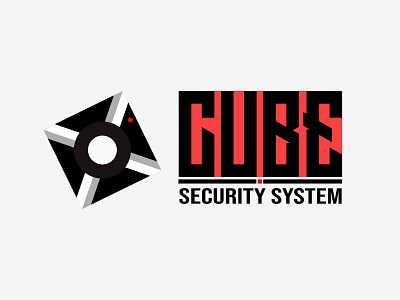 Cube Security System branding flat graphic design illustrator logo system vector