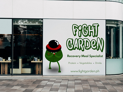 Fight Garden Restaurant Mockup