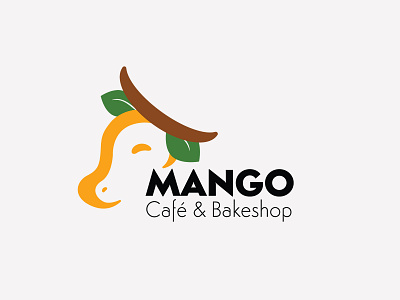 Mango Café & Bakeshop Official Logo branding graphic design illustrator logo mangocafeph vector