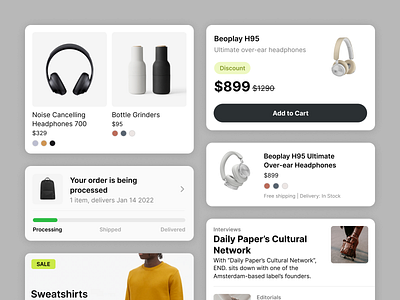 Shopping Design System