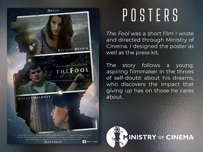 Posters_The Fool film art key art marketing art marketing campaign movie art movie poster movie poster design poster poster art poster design short film short film poster