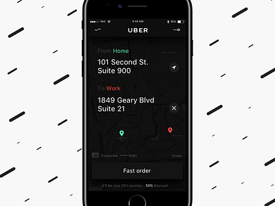 Uber Fast Order black iphone 7 jet black uber