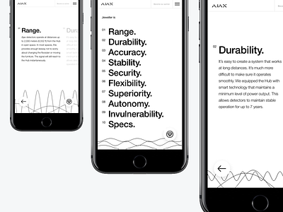 Site for Wireless Technology on Behance air behance case clear mobile simple space three.js typography ui ux white