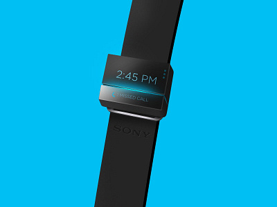 Sony Smartwatch Concept concept hardware ps4 smartwatch sony watch