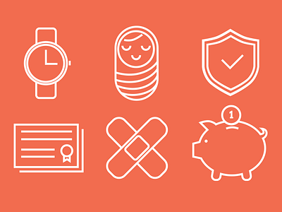 Benefits Package Icons