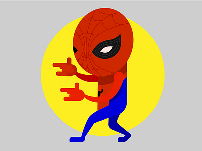 Underoos! cartoon character civil war comic illustration marvel peter parker spider spider man spiderman superhero underoos