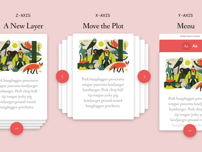 Storybook App Interaction Layers