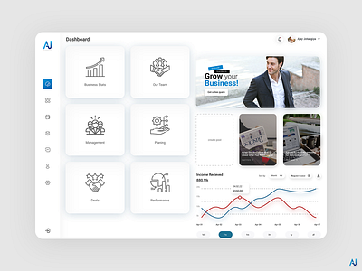 Business Website Dashboard