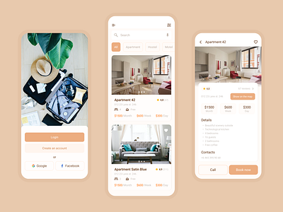 Apartment booking app