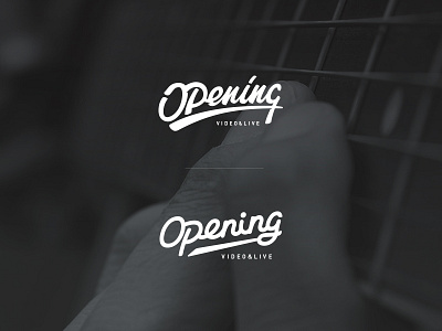 Which one do you like? brush cursive font hand icon lettering logo opening origin retro vintage