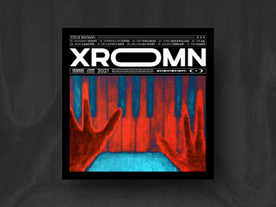 XROOMN CD Cover Artwork album artwork album cover booklet design cd artwork cd cover cd cover design mixtape cover mixtapecover music cover spotify cover