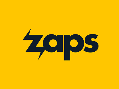zaps logo brand branding logo logo design mark typography vector