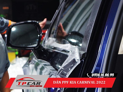Dán PPF cho xe Kia Carnival 2022 dán ppf kia carnival 2022 kia carnival tpcar auto center
