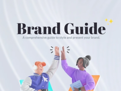 Brand Guide on Pitch branding design graphic design illustration logo typography ui