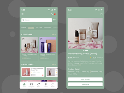 All your Beauty Product at one place beauty beautyproduct design figma product page ui ui design uiux design
