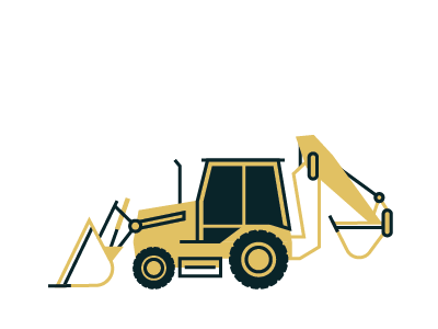 Backhoe backhoe construction icon machinery