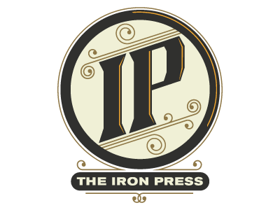 Iron Press Reject branding identity logo restaurant