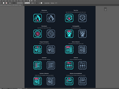 Steam achievements icons achievements app icon artacet design game graphic design icon icon design illustrator ui vecor