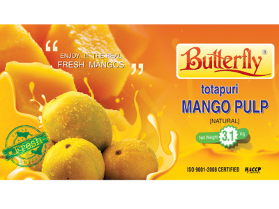 butterfly mango pulp