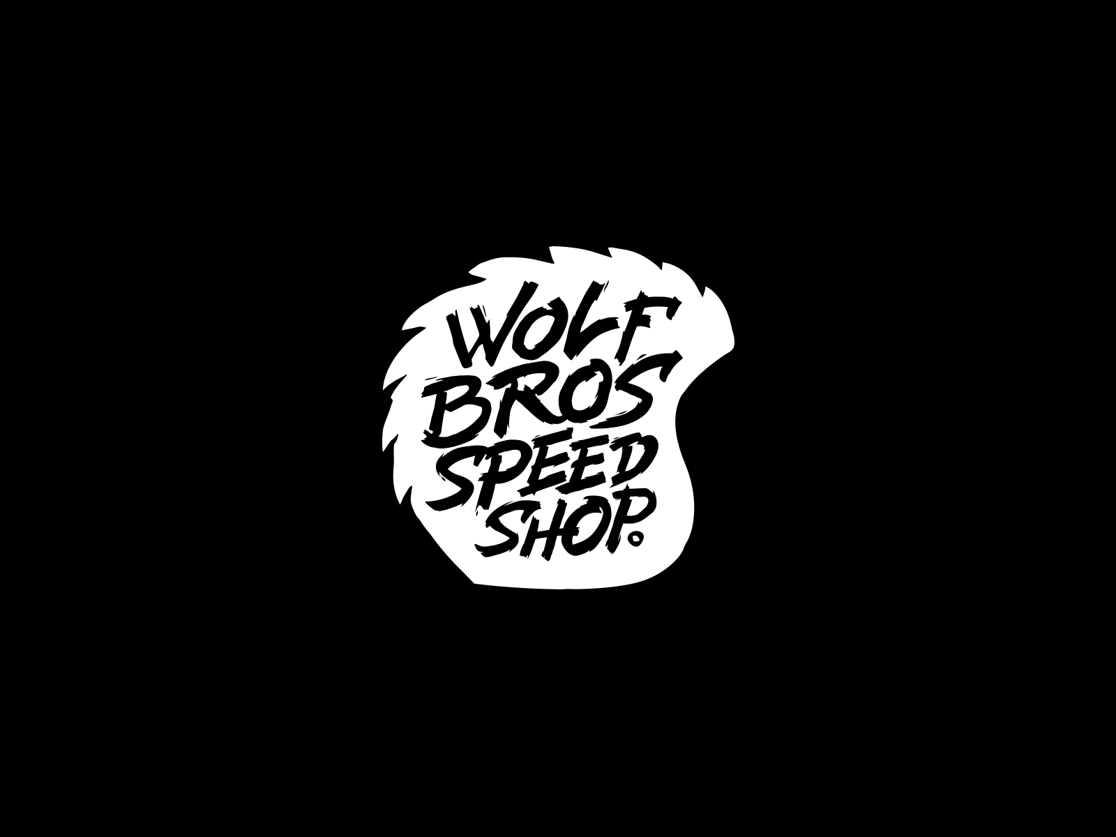 Wolfbros Cafe animation branding calligraphy design illustration lettering logo type visual identity