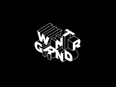 Winterground Logo Design branding design lettering logo type vector