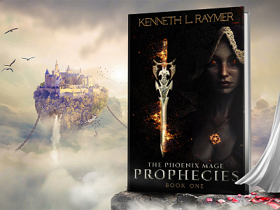 Kindle cover for high fantasy novel book cover fantasyart kindle cover kindlecover mage prophecy