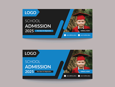 creative school banner design banner design creative banner education banner illustration school banner