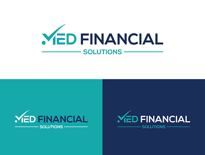 M latter Financial Company logo Design business creative financial illustration logo design m latter modern logo unique