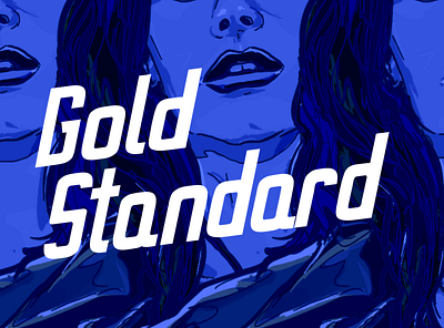 BRANDING + ILLUSTRATION for Gold Standard branding branding and identity comic gold illustration mumbai retro standard