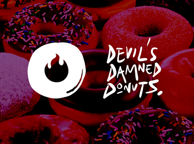 BRANDING + SOCIAL for DDD brand identity branding design donuts gradient instagram modern social media