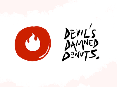 BRANDING + SOCIAL  for Devil's Damned Donuts