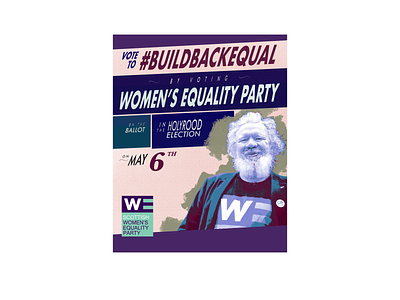 POSTERS - ELECTION CAMPAIGN FOR WOMEN'S EQUALITY PARTY edinburgh election poster designs posters