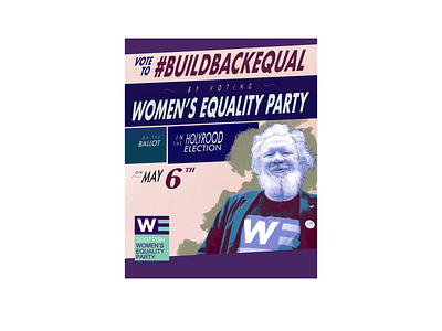 POSTERS - ELECTION CAMPAIGN FOR WOMEN'S EQUALITY PARTY