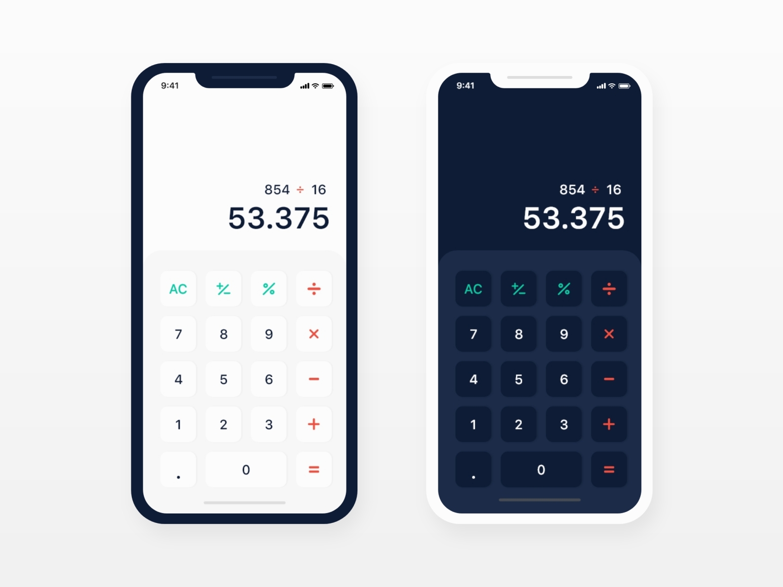 #DailyUI : Day 4 - Calculator by Dea on Dribbble