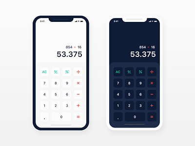 #DailyUI : Day 4 - Calculator