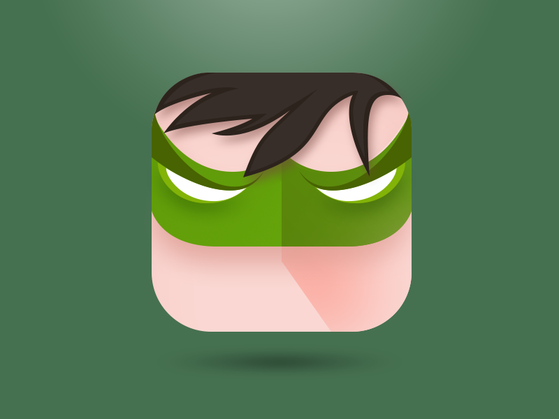 Green Lantern ios9 icon green lantern