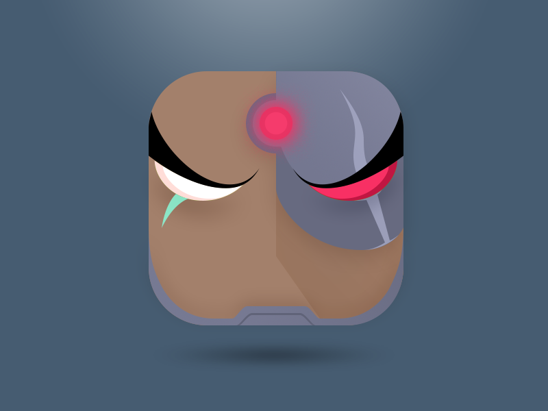 Cyborg, The Justice League justice league ios icon dc cyborg