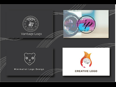 Logo design mockup 3d animation branding colour logo design design graphic design graphics design illustration logo logo design motion graphics ui unique logo design